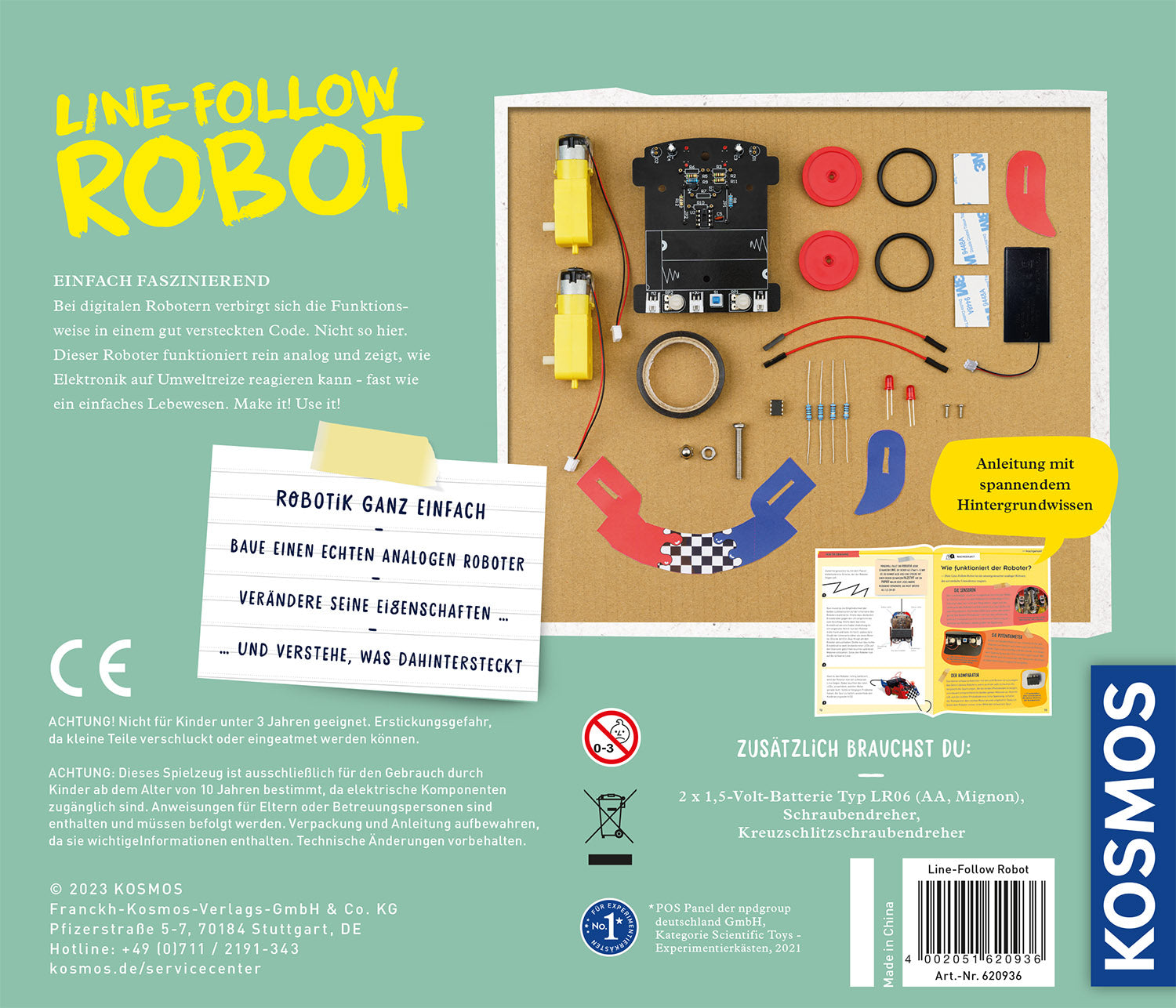 kosmos-line-follow-robot-experimentierkasten-ab-10-jahre image 2
