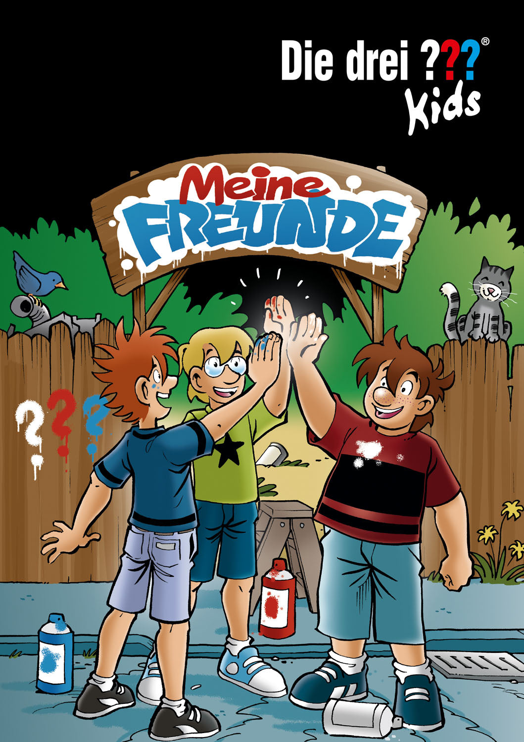 die-drei-kids-meine-freunde-freundebuch-mit-geheimschrift image 1