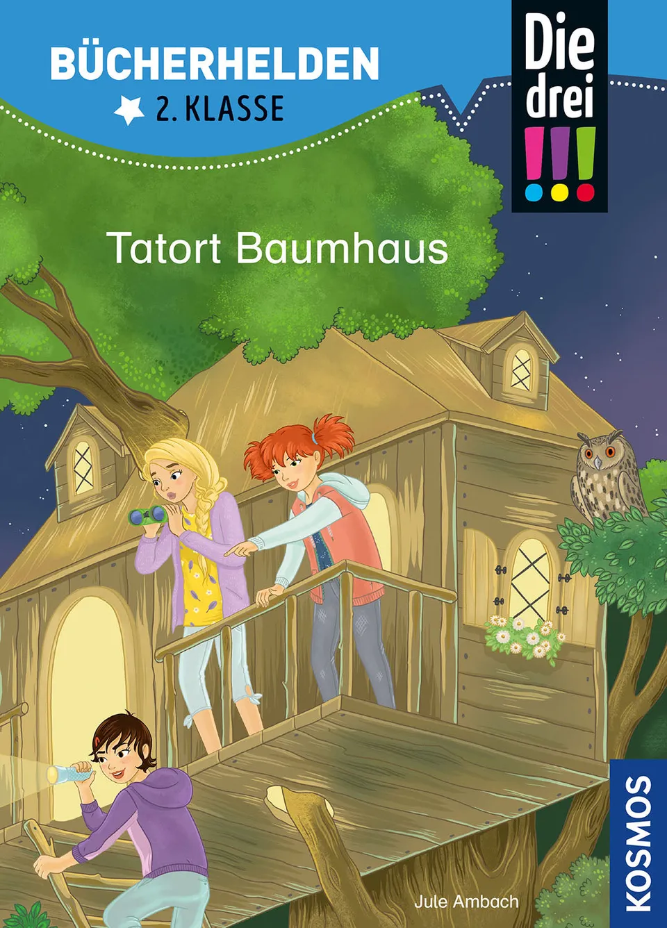 kosmos-die-drei-tatort-baumhaus-b-cherhelden-buch-2-klasse image 1