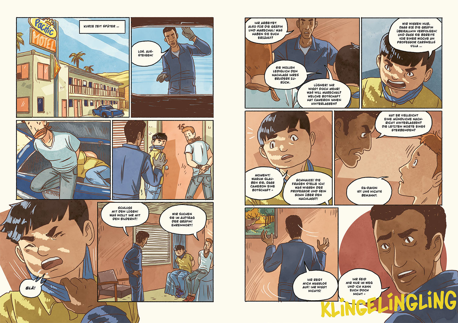 die-drei-und-die-r-tselhaften-bilder-graphic-novel-buch image 4