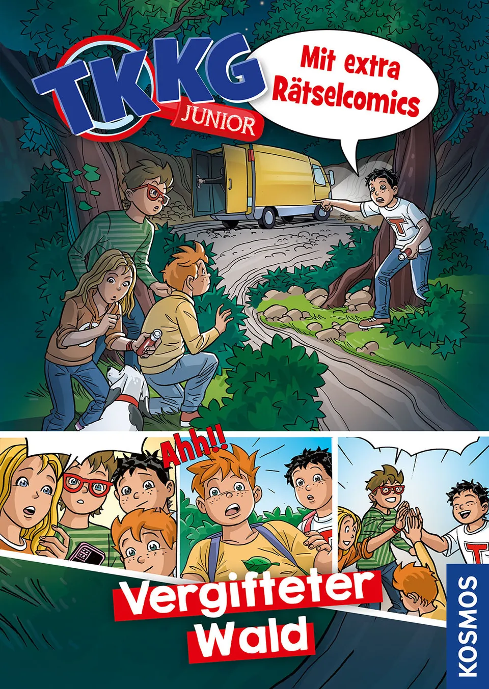 kosmos-tkkg-junior-vergifteter-wald-kinderbuch-detektivgeschichte image 1