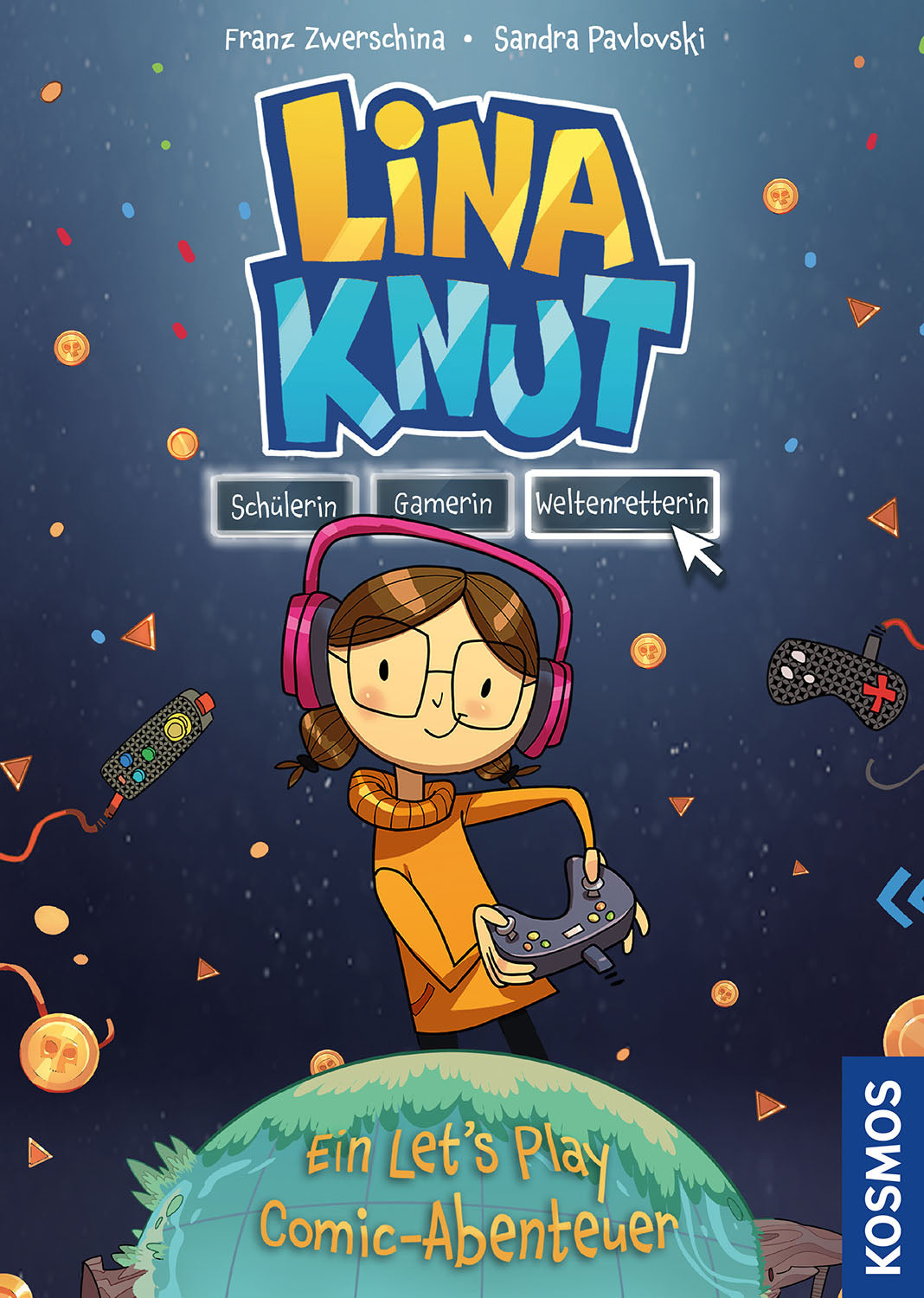 kosmos-lina-knut-sch-lerin-gamerin-kinderbuch-gaming image 1