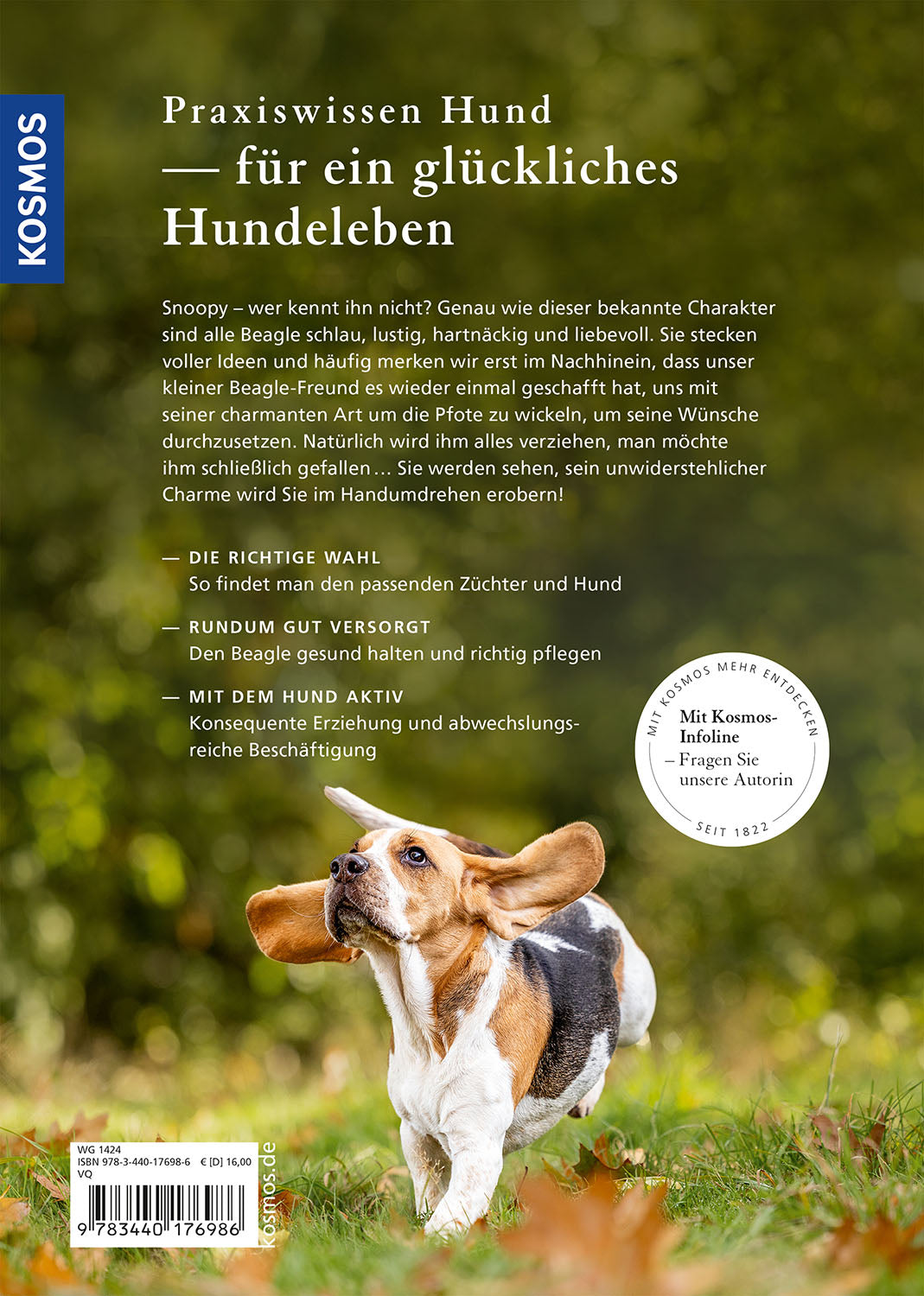 kosmos-praxiswissen-hund-beagle-hunderatgeber-haltung-erziehung image 2