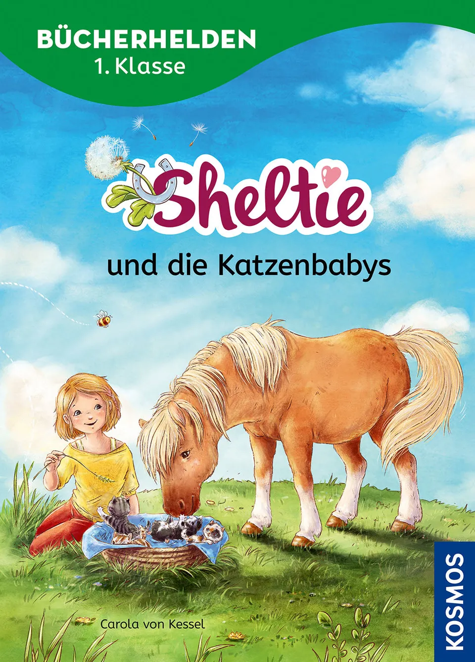 kosmos-sheltie-und-die-katzenbabys-b-cherhelden-1-klasse-buch image 1