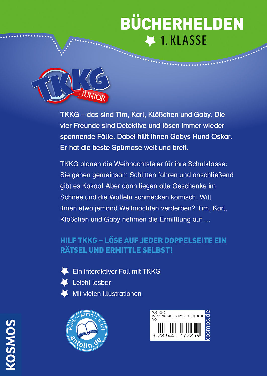 kosmos-tkkg-junior-rettet-weihnachten-kinderbuch-1-klasse image 2