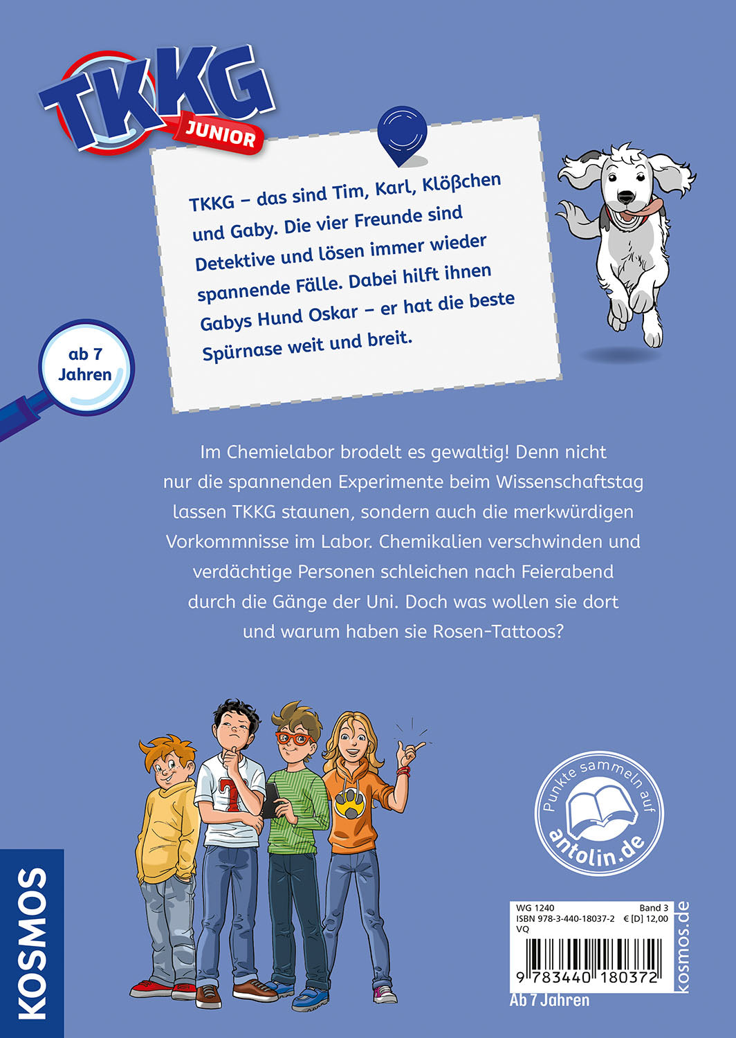 kosmos-tkkg-junior-3-sp-rnasen-im-labor-kinderkrimi image 2