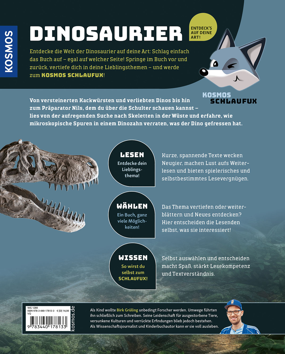 kosmos-schlaufux-dinosaurier-kinder-sachbuch-mitmachbuch image 2