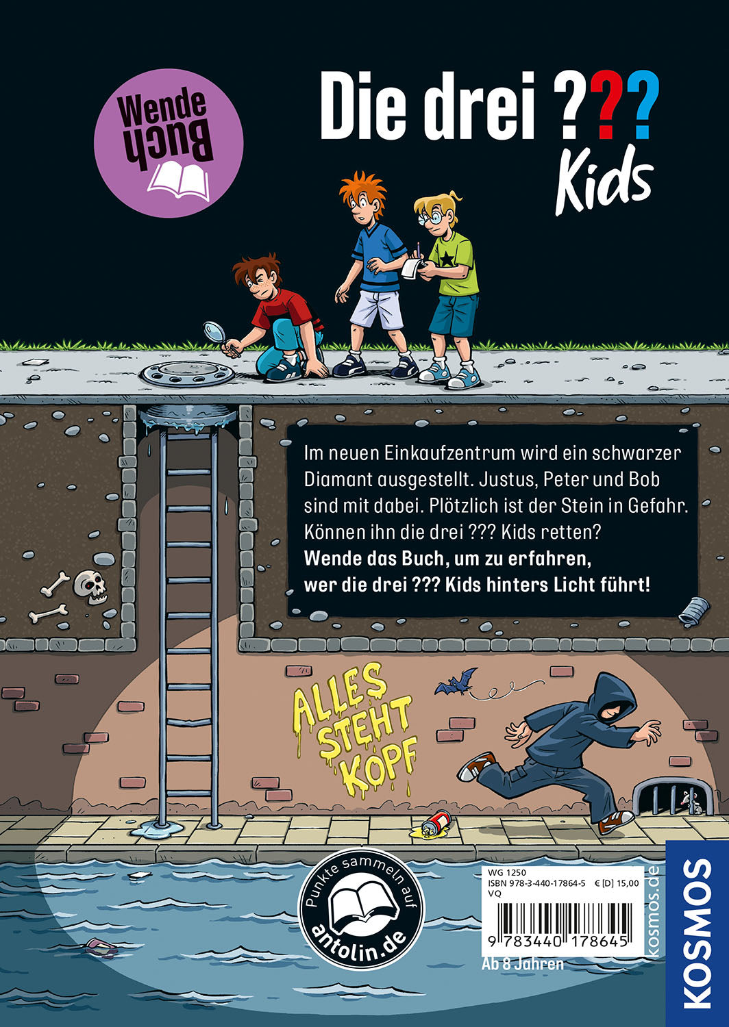 die-drei-kids-schwarzer-diamant-wendebuch-kinderkrimi image 2