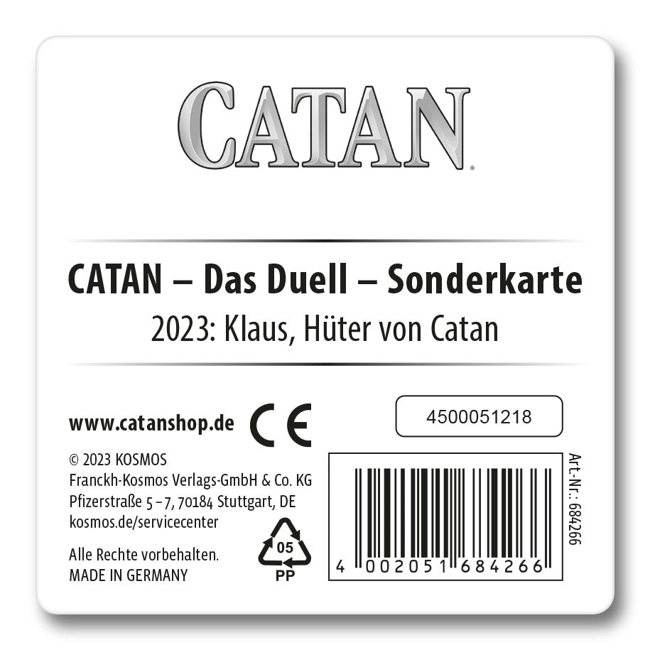 kosmos-catan-das-duell-sonderkarte-2023-klaus-h-ter-kartenspiel image 2