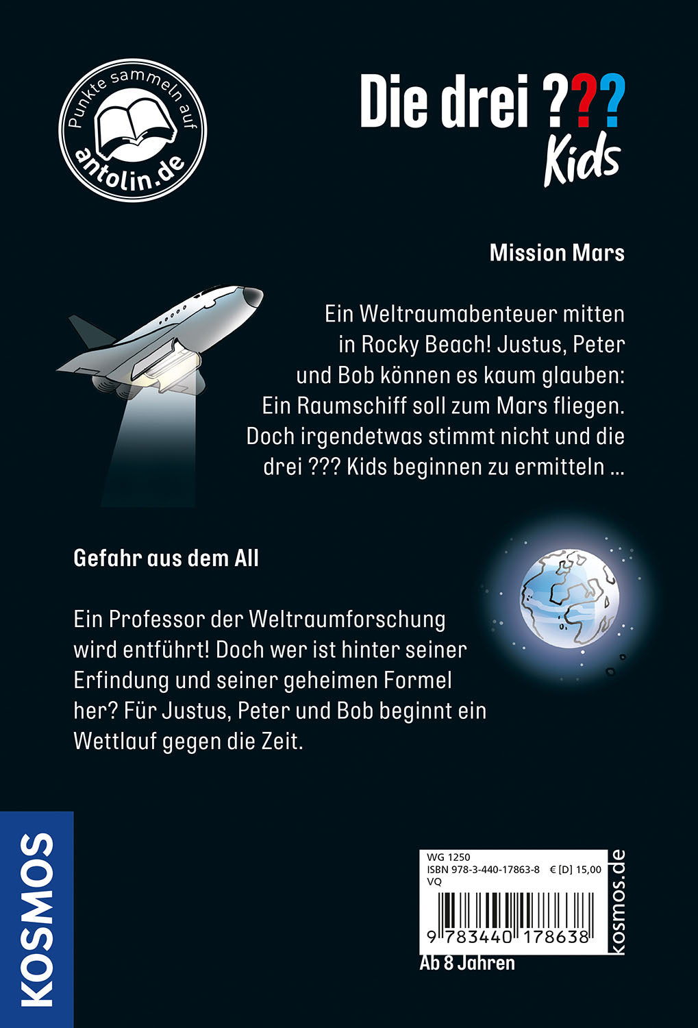 die-drei-kids-weltraumdetektive-doppelband-mission-mars-kinderbuch image 2