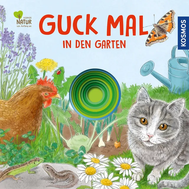 kosmos-guck-mal-in-den-garten-gucklochbuch-pappbilderbuch image 1