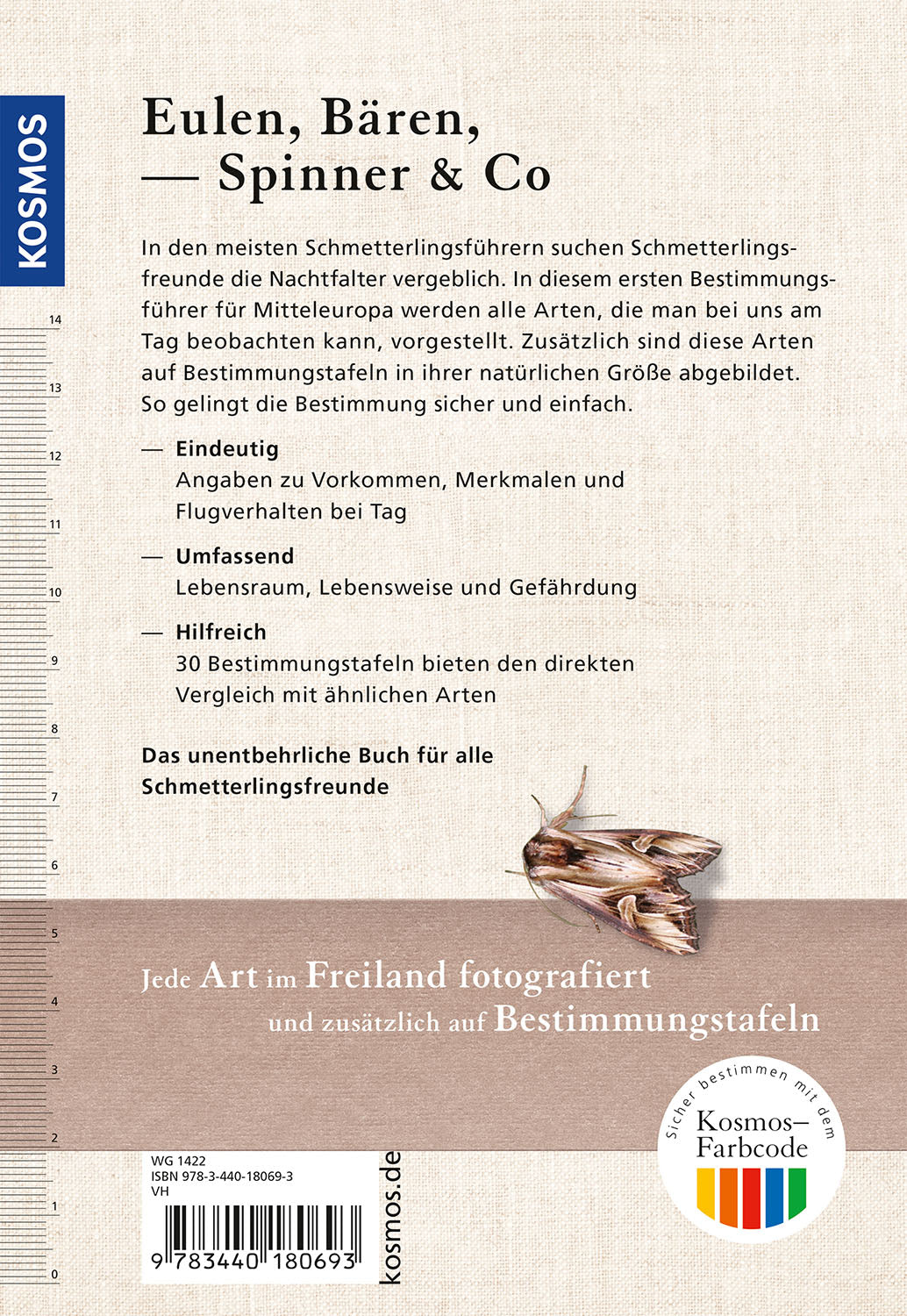 kosmos-tagaktive-nachtfalter-naturf-hrer-buch-330-arten-bestimmen image 2