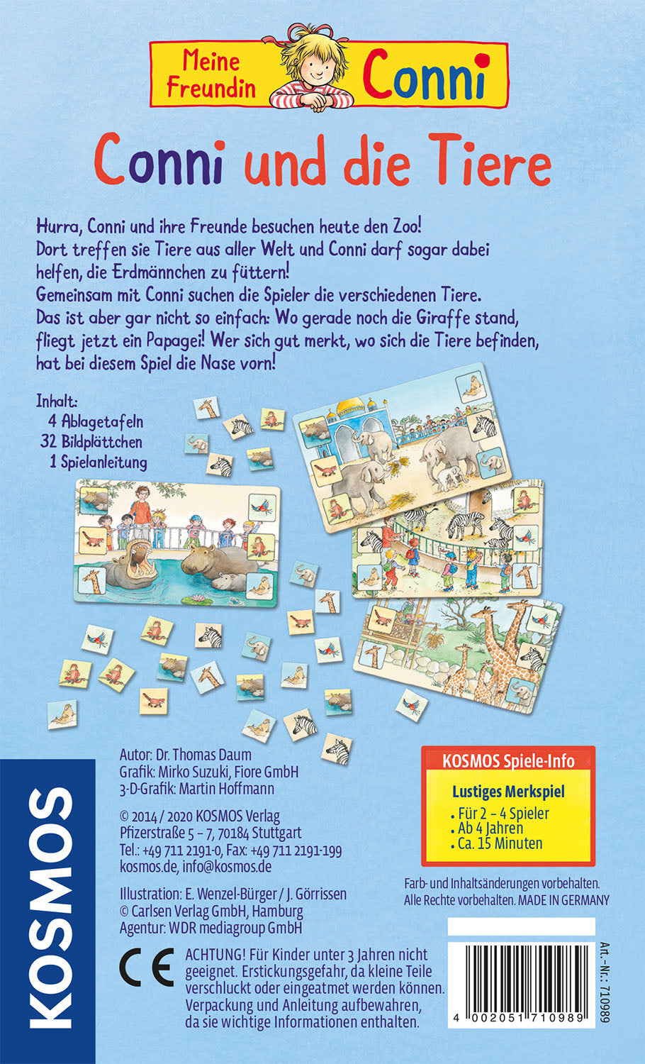 kosmos-conni-und-die-tiere-kinderspiel-zoo-memo image 2