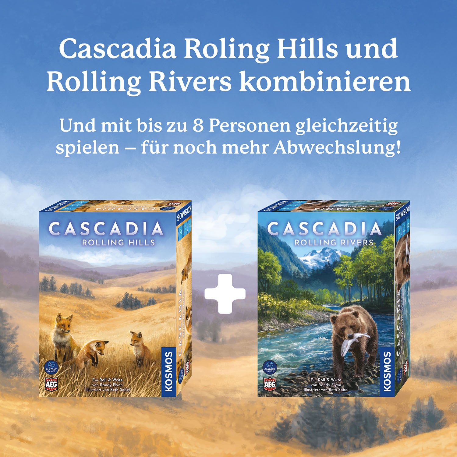kosmos-cascadia-rolling-hills-roll-write-spiel-1-4-personen image 6