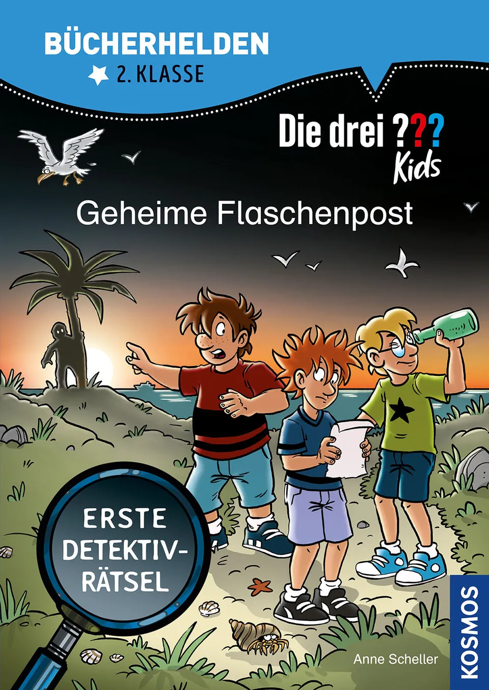 die-drei-kids-b-cherhelden-geheime-flaschenpost-kinderbuch-2-klasse image 1