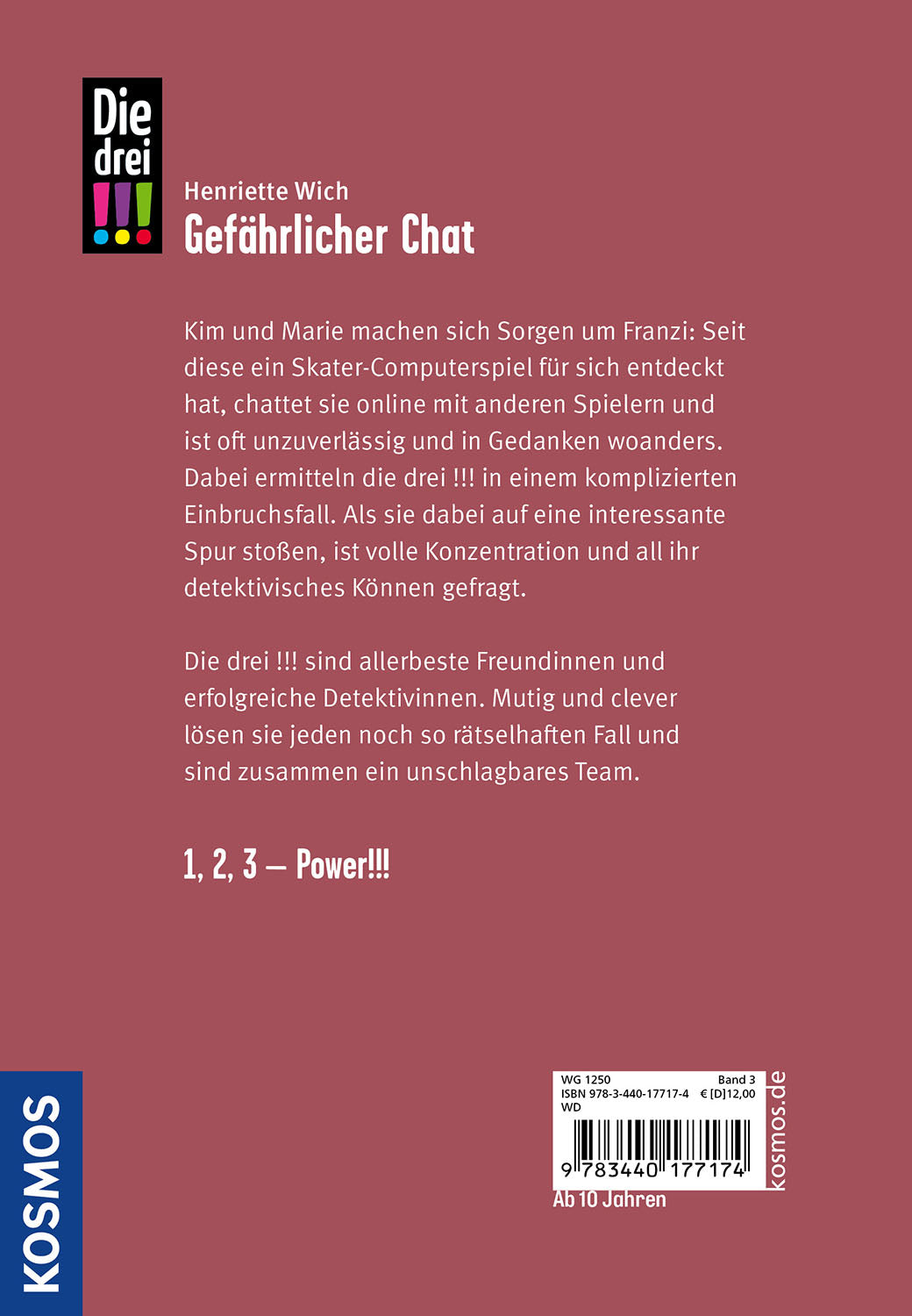 kosmos-die-drei-3-gef-hrlicher-chat-kinderbuch-detektiv image 2