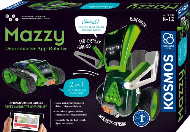 kosmos-mazzy-roboter-bausatz-2-in-1-ab-8-jahren image 1