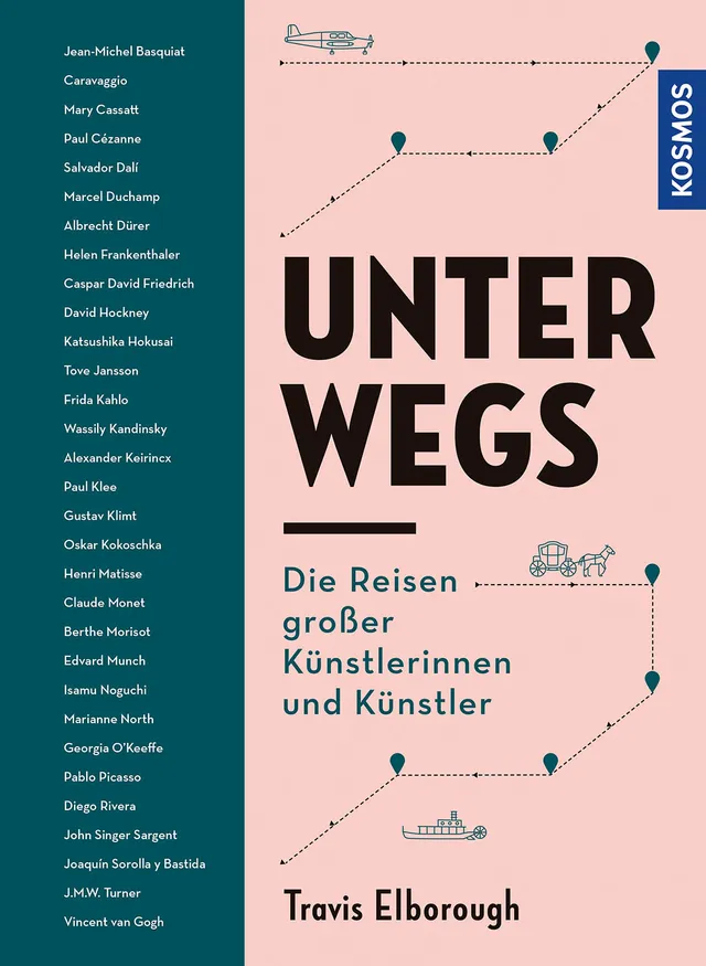 kosmos-unterwegs-travis-elborough-kunst-reisebuch image 1