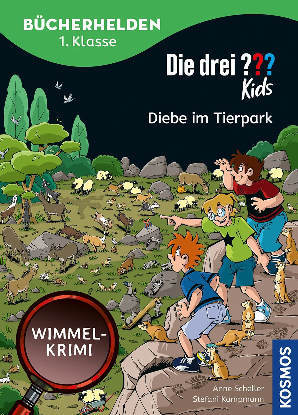 kosmos-die-drei-kids-diebe-im-tierpark-erstlesebuch-1-klasse image 1