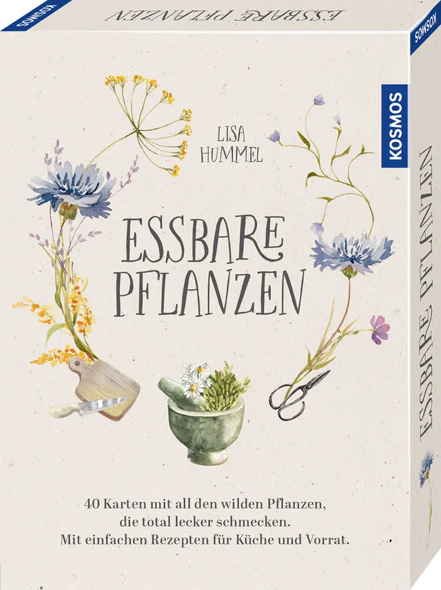 kosmos-essbare-pflanzen-kartenset-40-karten-pflanzen-erkennen image 1