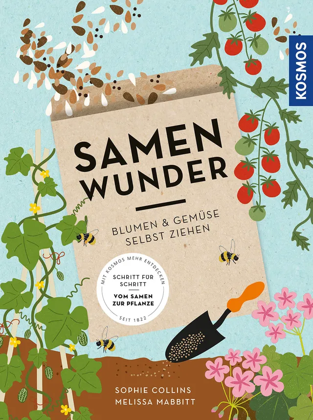 kosmos-samenwunder-gartenbuch-aussaat-blumen-gem-se-diy image 1