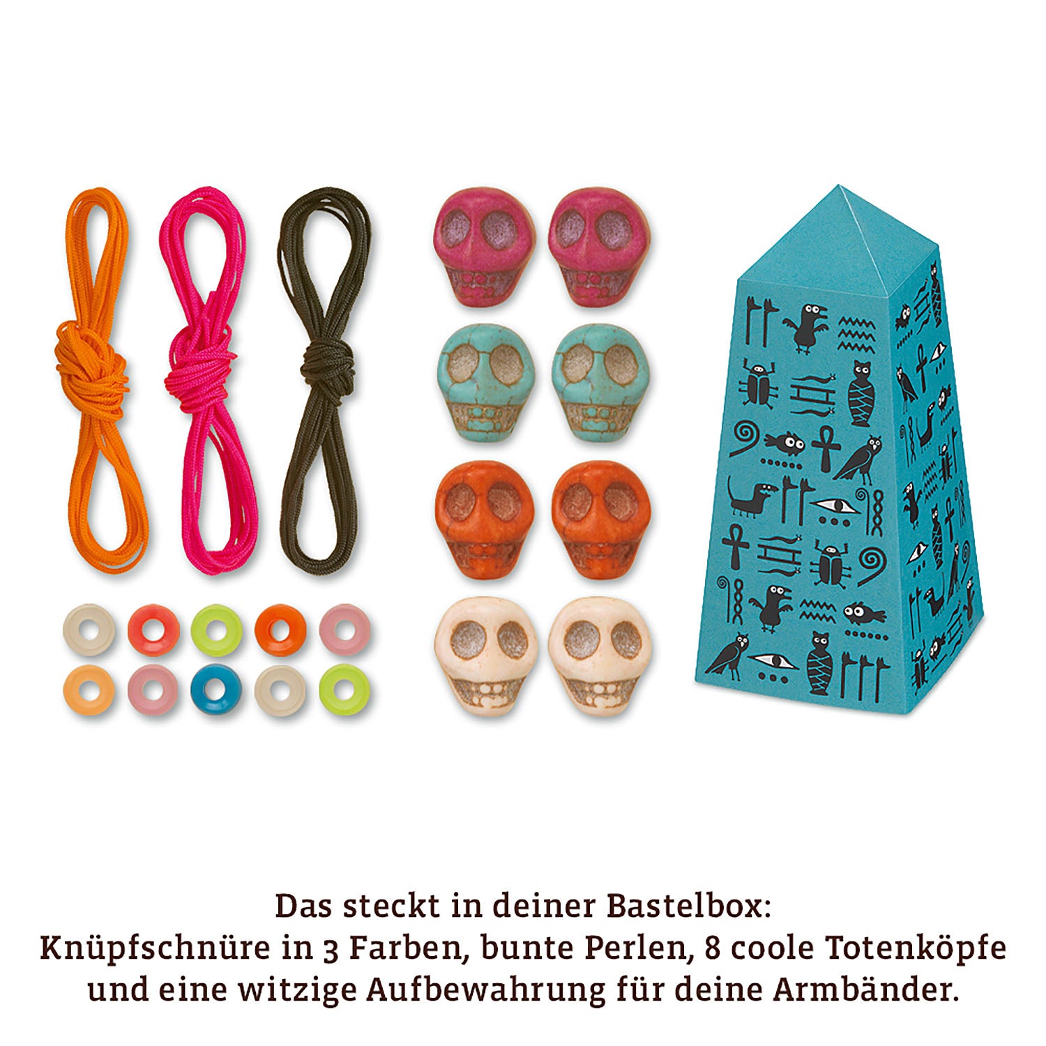 kosmos-experimentierk-sten-armb-nder-kn-pfen-bastelset-neon image 3