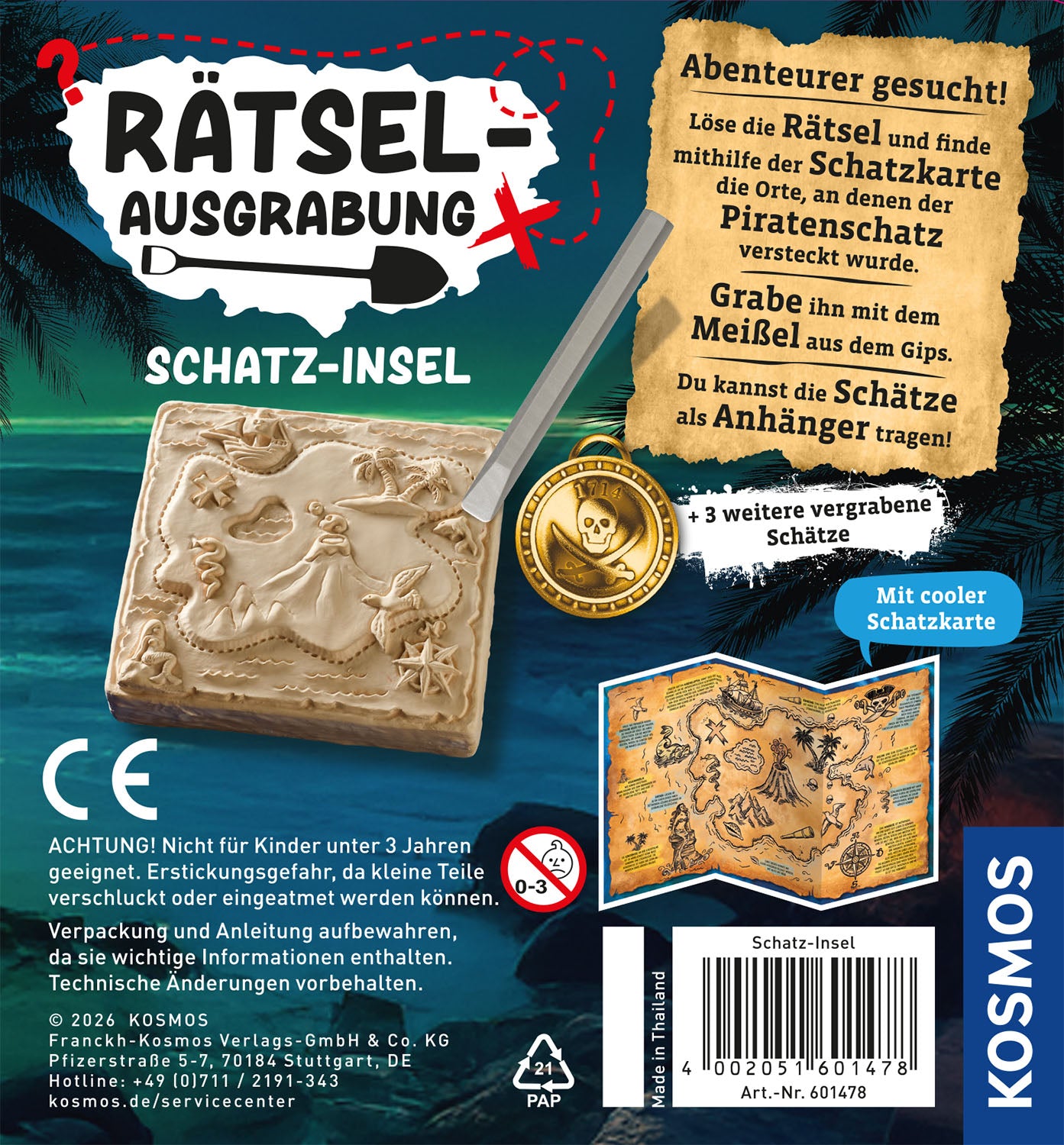 kosmos-r-tsel-ausgrabung-schatz-insel-ausgrabungsset-piraten image 2