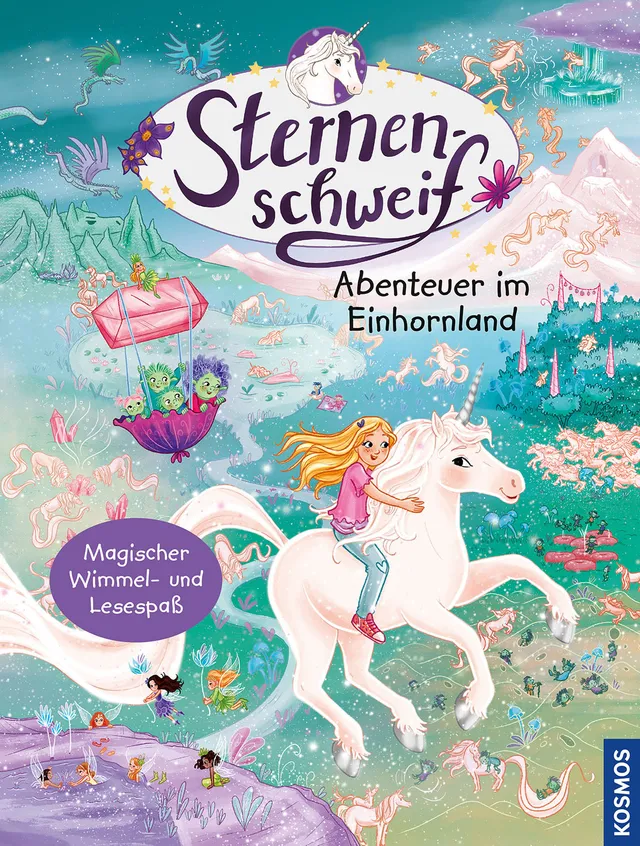 die-zauberkicker-sternenschweif-wimmelbuch-abenteuer-im-einhornland image 1