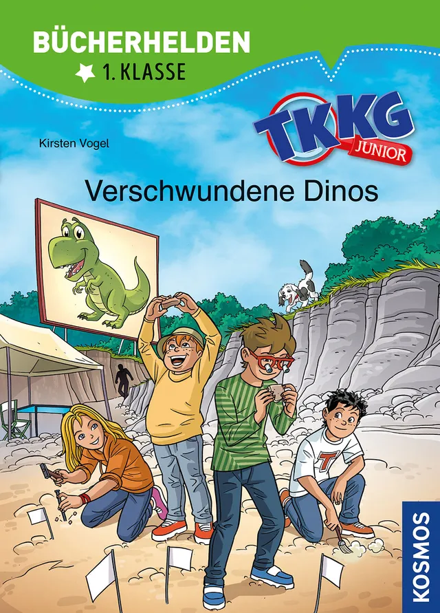 kosmos-tkkg-junior-verschwundene-dinos-buch-1-klasse image 1