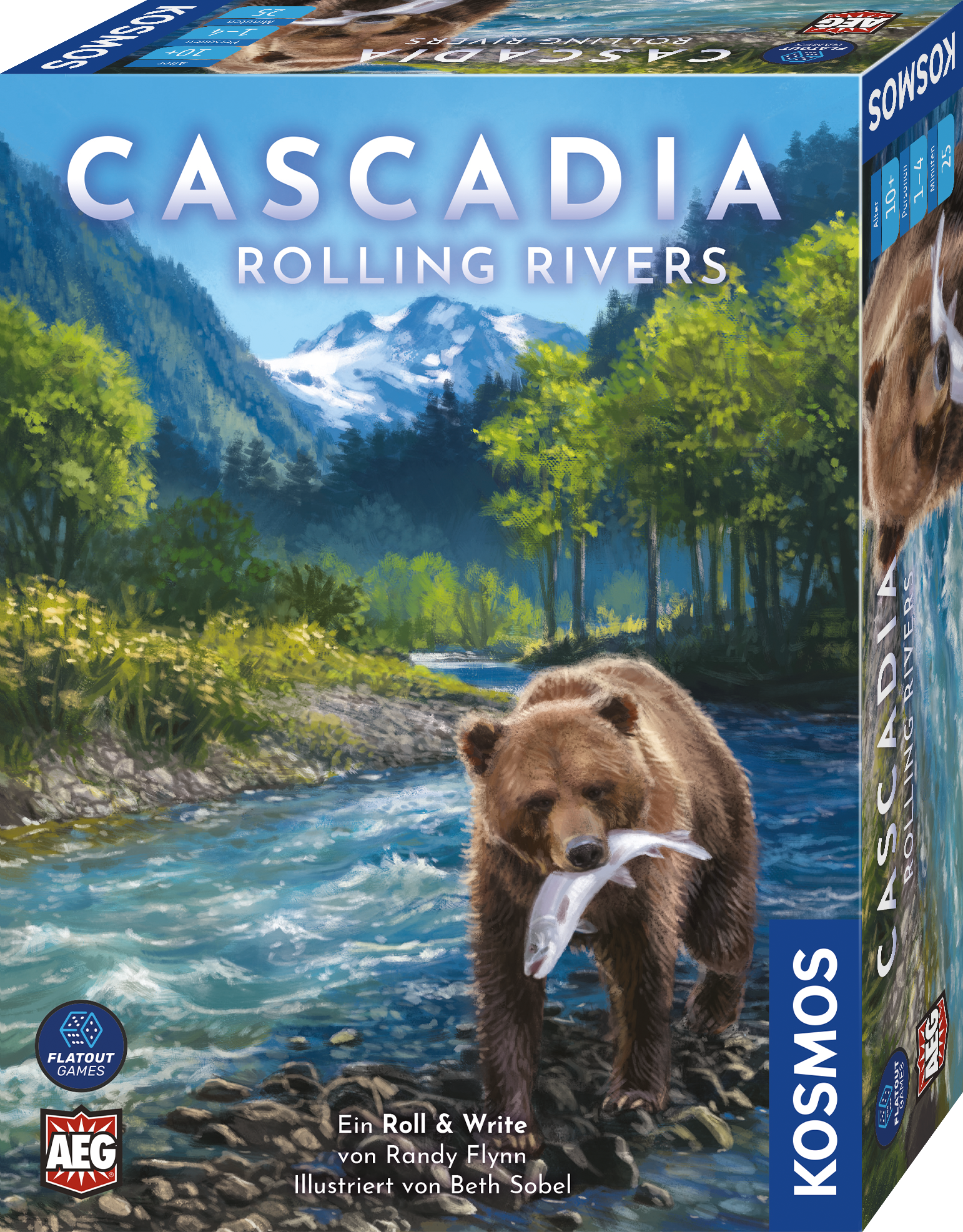 kosmos-cascadia-rolling-rivers-w-rfelspiel-1-4-personen image 1