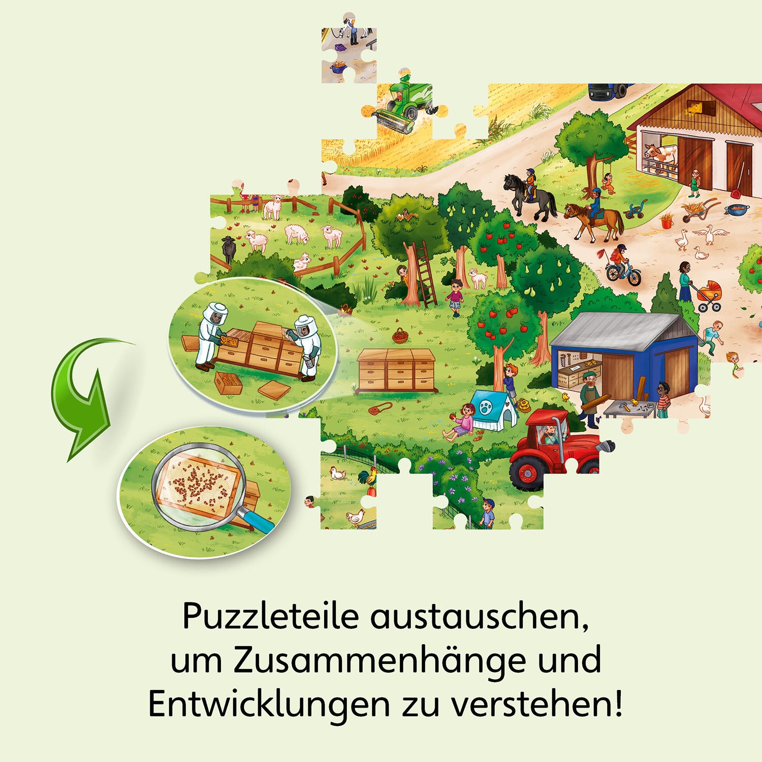 kosmos-was-ist-was-junior-bauernhof-wissenspuzzle-54-teile-2 image 5