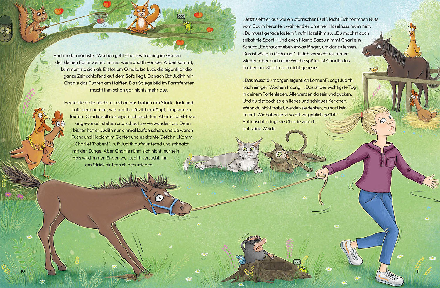 kosmos-judiths-kleine-farm-band-3-kinderbuch-fohlenschau-mitmachen image 3