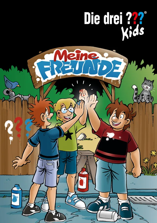 die-drei-kids-meine-freunde-freundebuch-mit-geheimschrift image 1