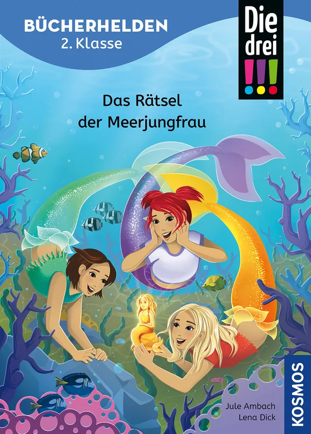 die-drei-b-cherhelden-das-r-tsel-der-meerjungfrau-buch-2-klasse image 1