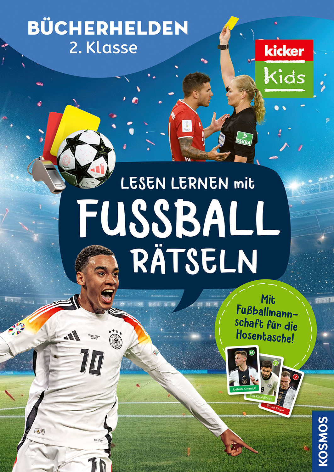 kosmos-kicker-kids-lesen-lernen-mit-fu-ballr-tseln-r-tselbuch-2-klasse image 1