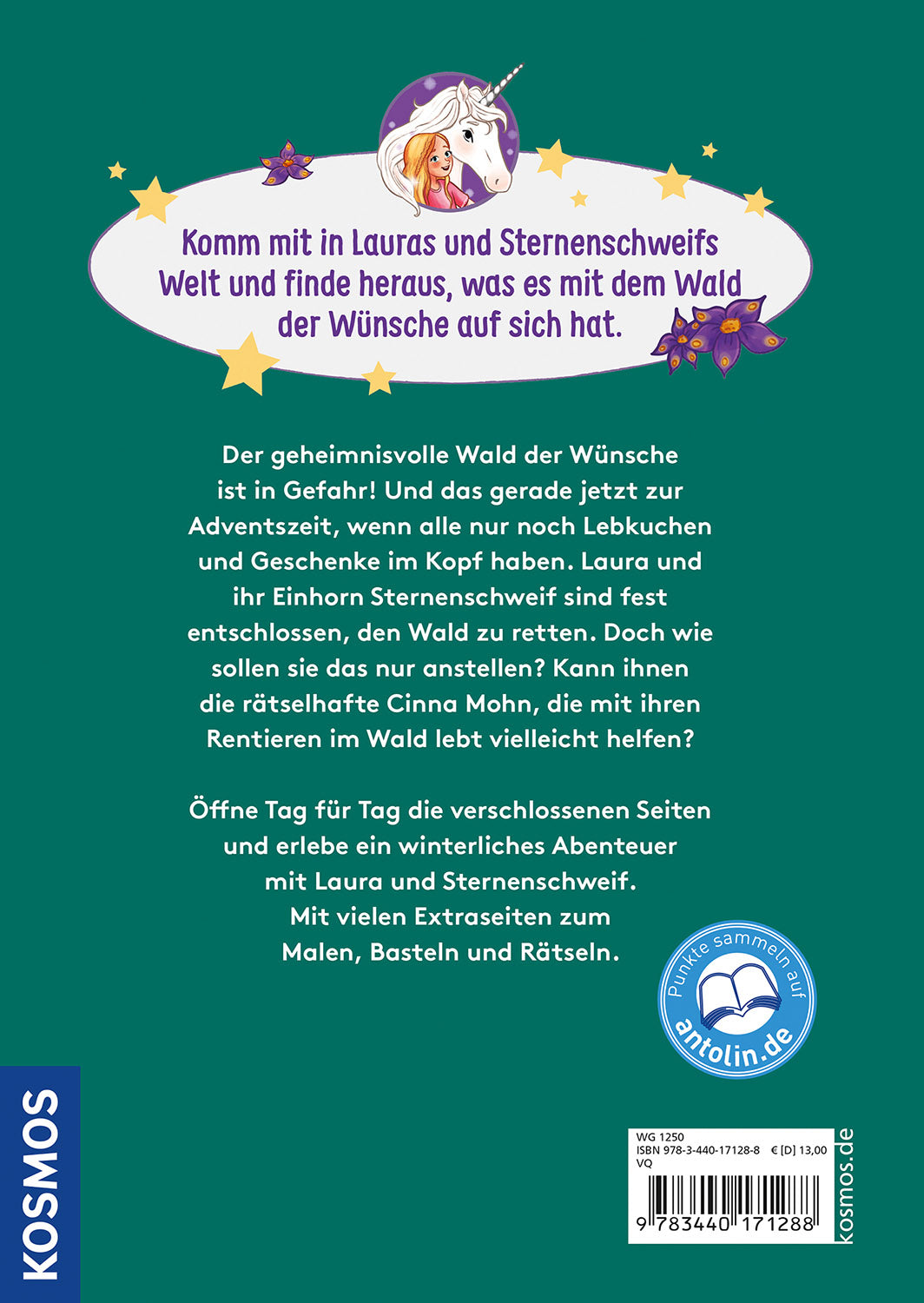 kosmos-adventskalender-im-zauberwald-kinderbuch-ab-7-jahren image 2