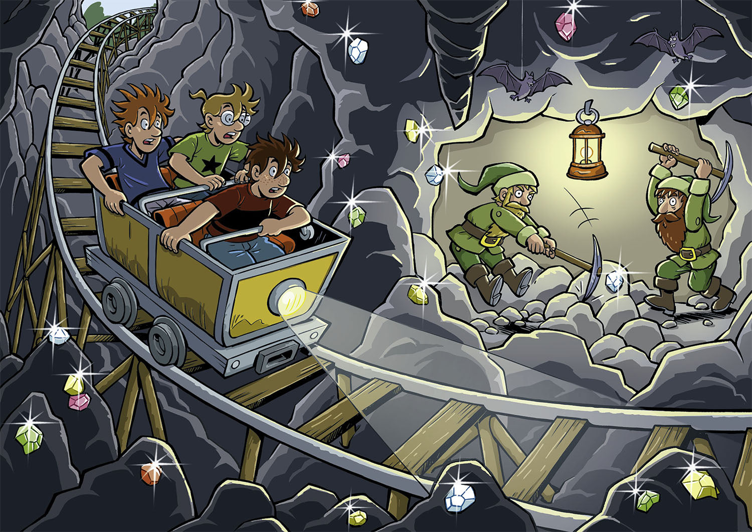 kosmos-die-drei-kids-adventskalender-schatzsuche-buch-weihnachten image 3