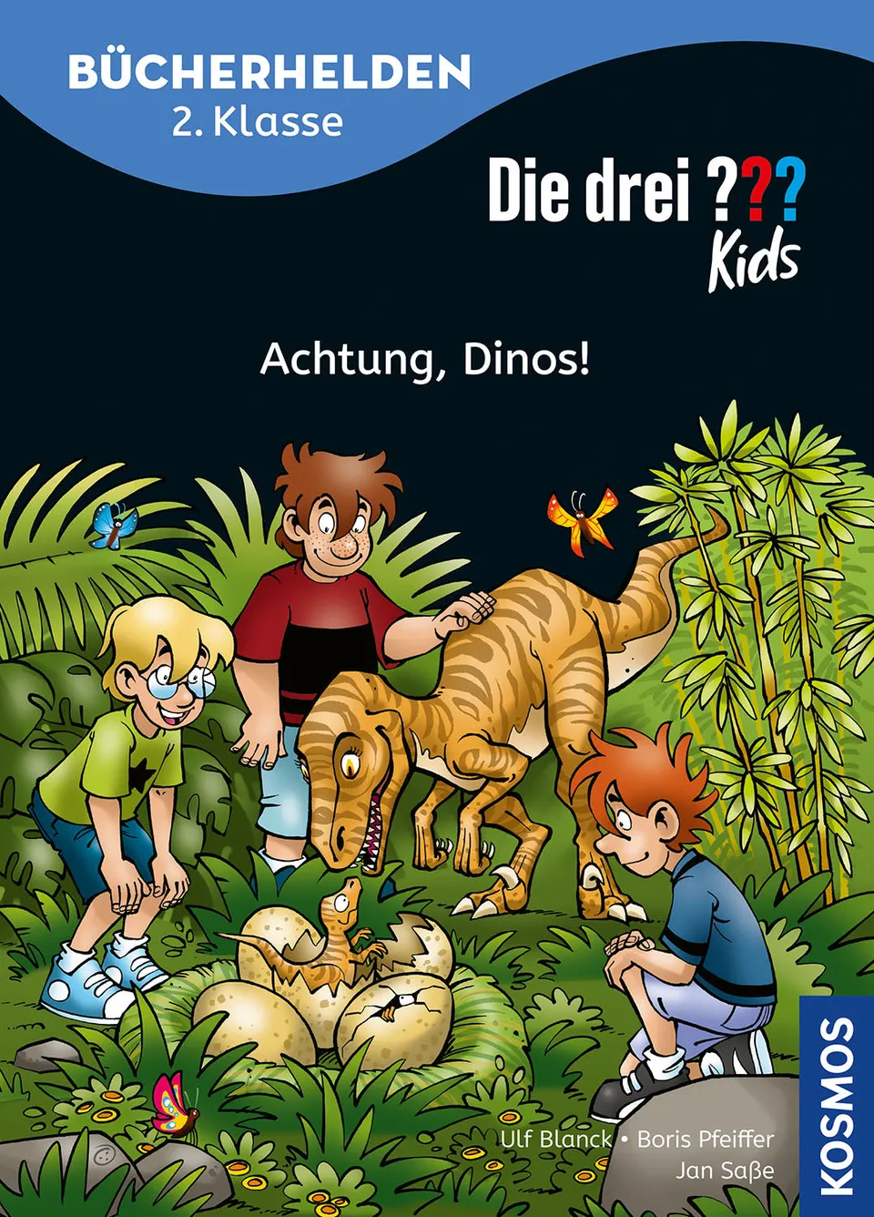 kosmos-die-drei-kids-achtung-dinos-buch-2-klasse image 1