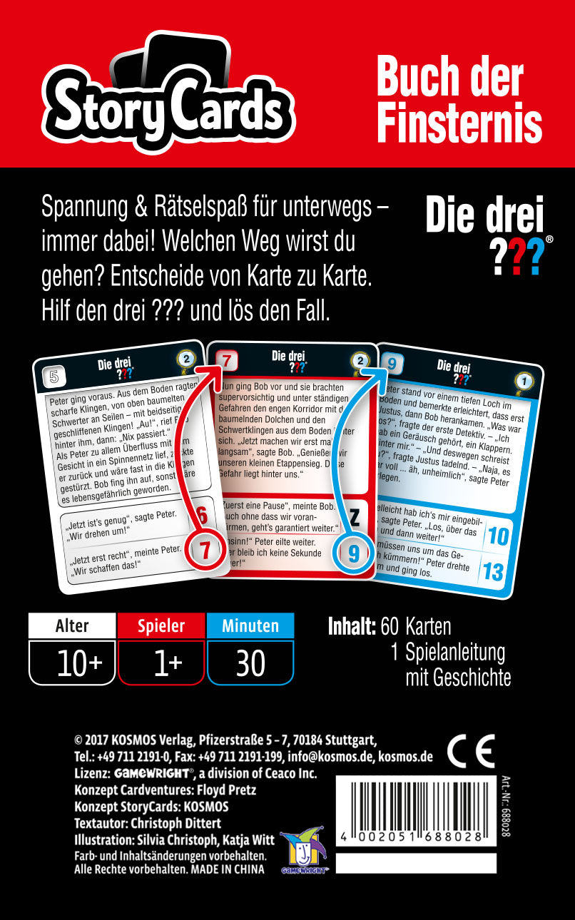 kosmos-storycards-die-drei-kartenspiel-metalldose image 2