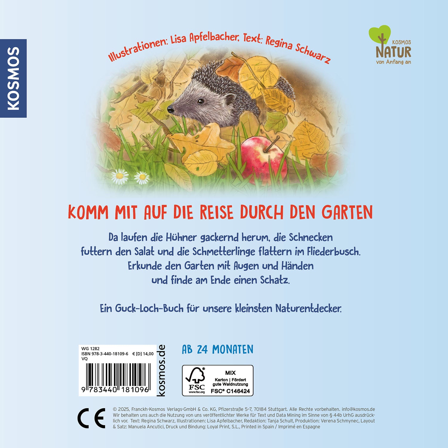 kosmos-guck-mal-in-den-garten-gucklochbuch-pappbilderbuch image 2