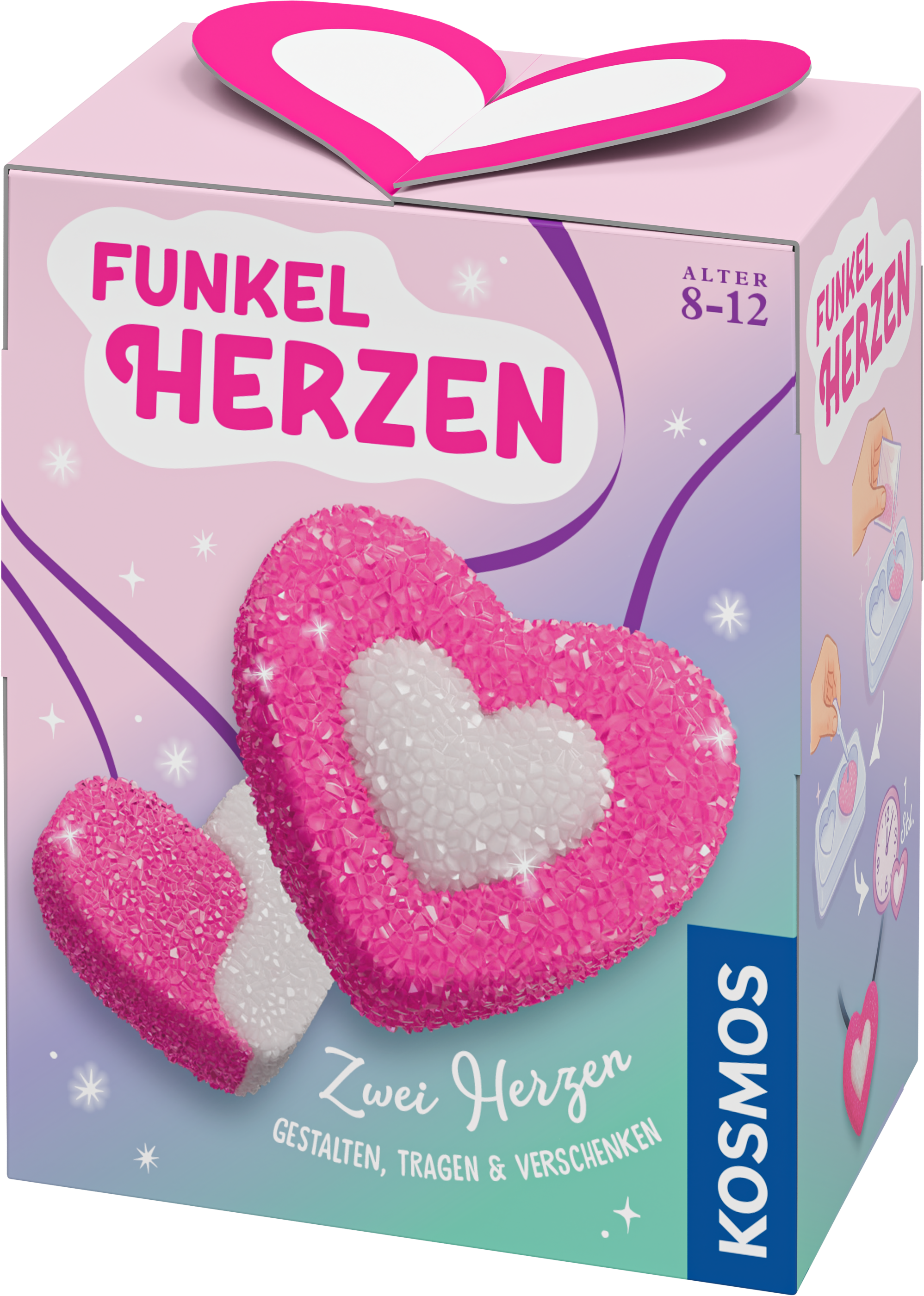 adventure-games-experimentierkasten-funkel-herzen-schmuckset-kette image 1