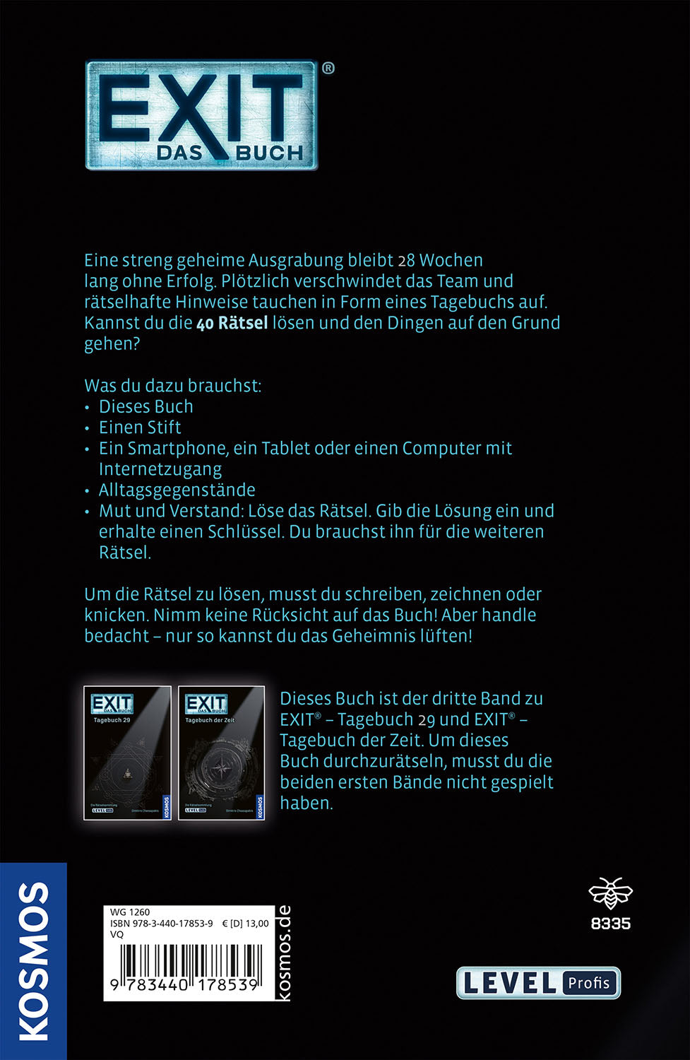 kosmos-exit-das-buch-tagebuch-der-ewigkeit-r-tselbuch image 2