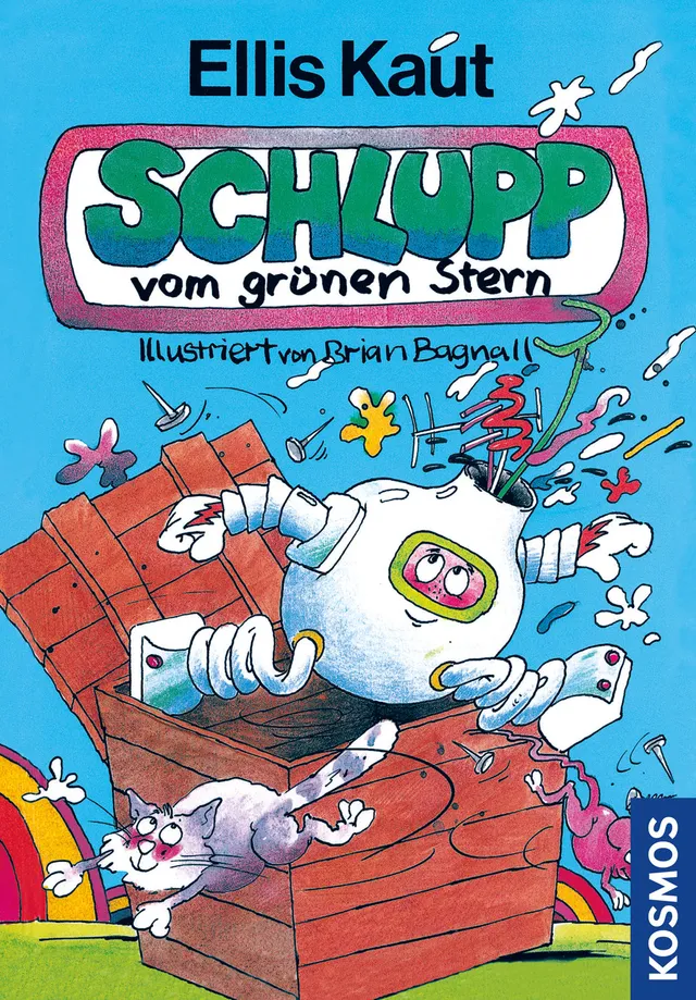 kosmos-schlupp-vom-gr-nen-stern-kinderbuch-roboter-klassiker image 1