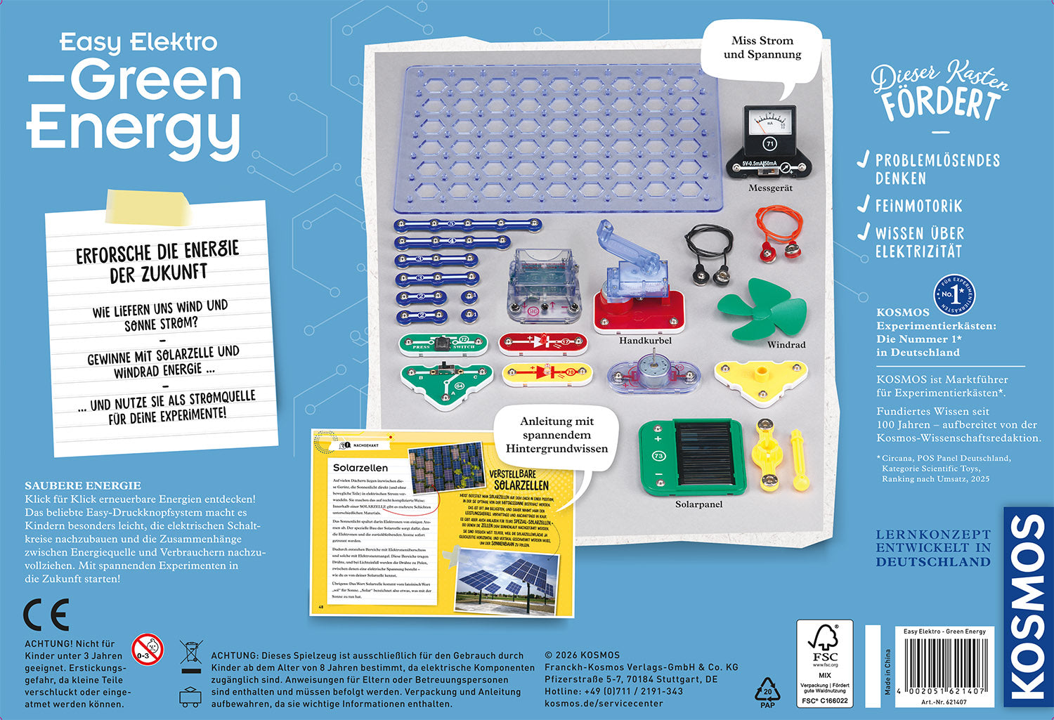 kosmos-easy-elektro-green-energy-experimentierkasten-solar image 2