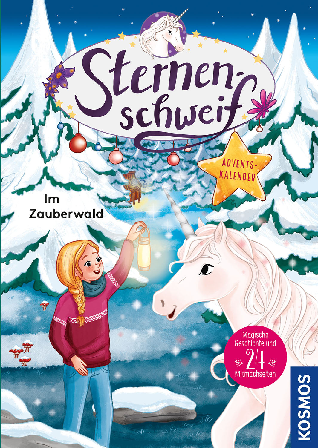 kosmos-adventskalender-im-zauberwald-kinderbuch-ab-7-jahren image 1
