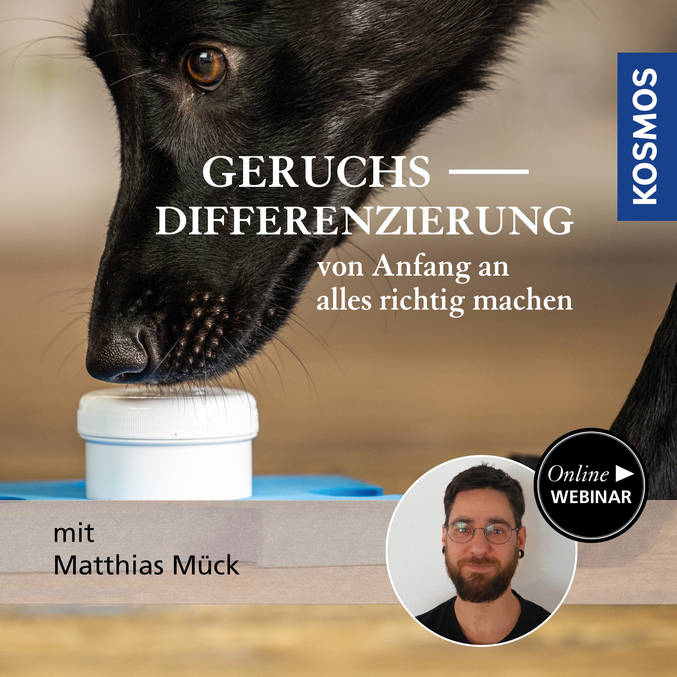 geruchsdifferenzierung-webinar-hunde-nasenarbeit-clicker-training image 1