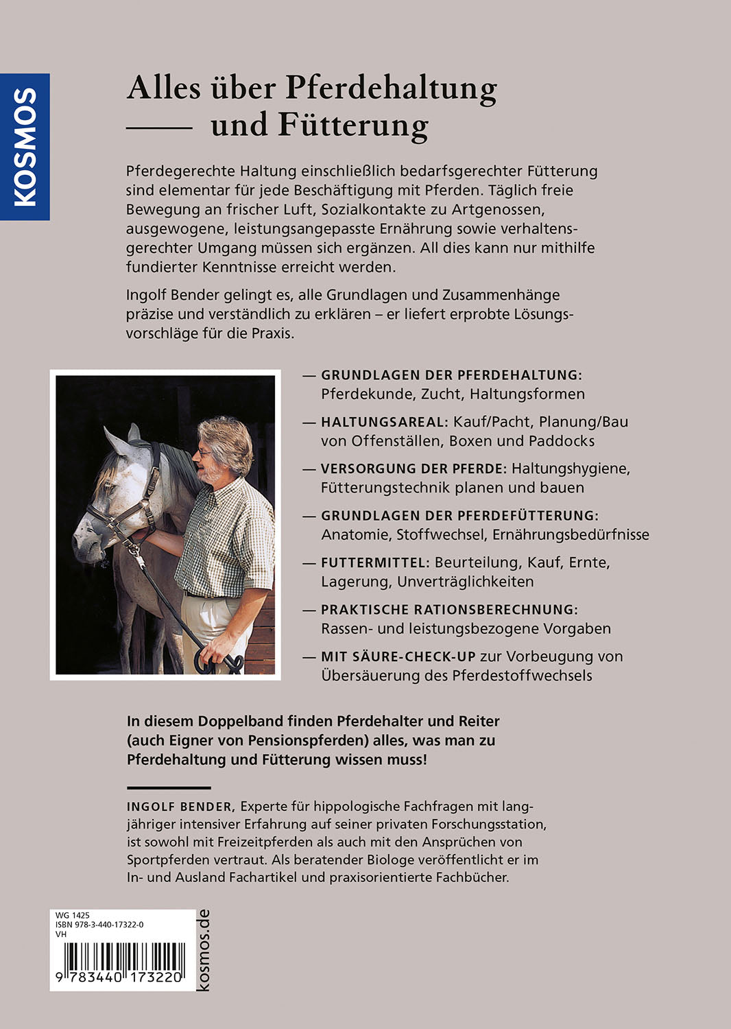 kosmos-pferdehaltung-und-f-tterung-buch-ingolf-bender image 2