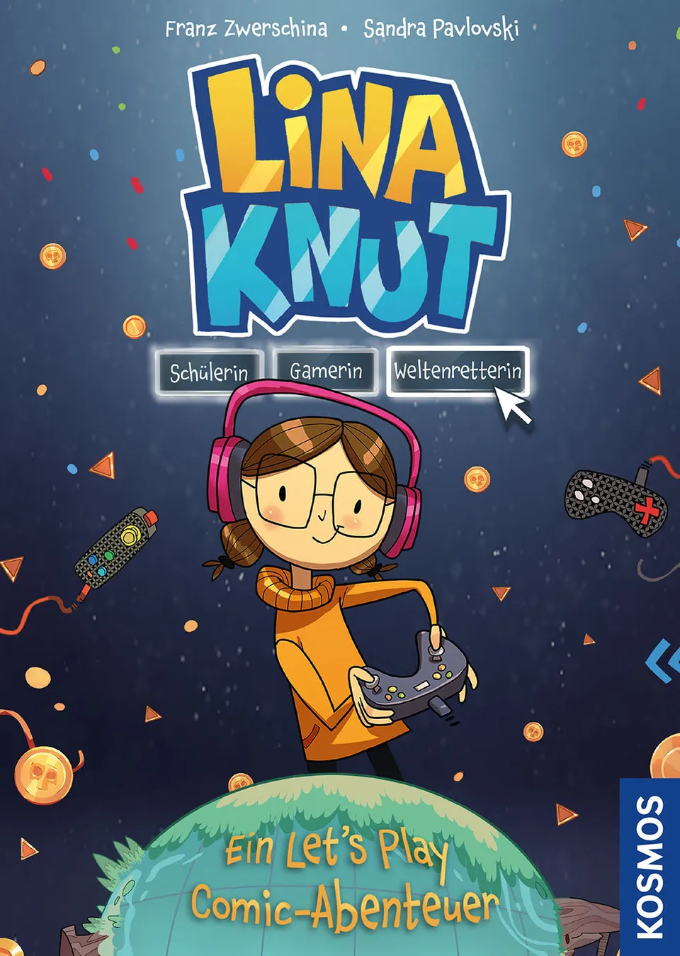 lina-knut-sch-lerin-gamerin-weltenretterin-kinderbuch image 1