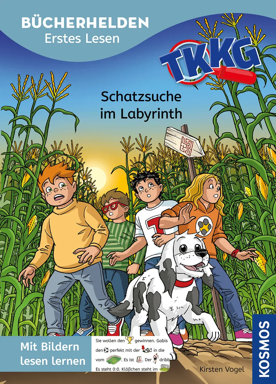 tkkg-junior-schatzsuche-im-labyrinth-erstlesebuch-ab-5-jahren image 1