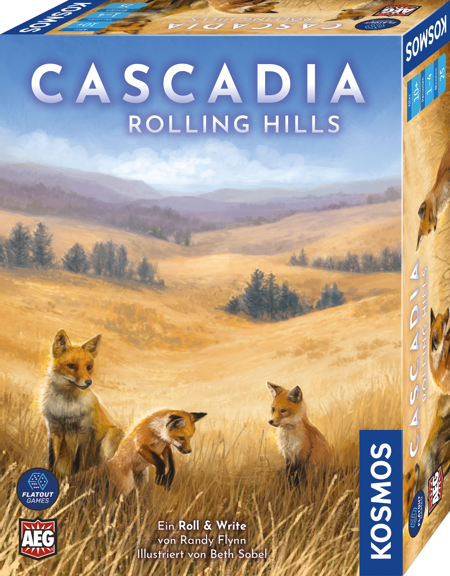 kosmos-cascadia-rolling-hills-roll-write-spiel-1-4-personen image 1